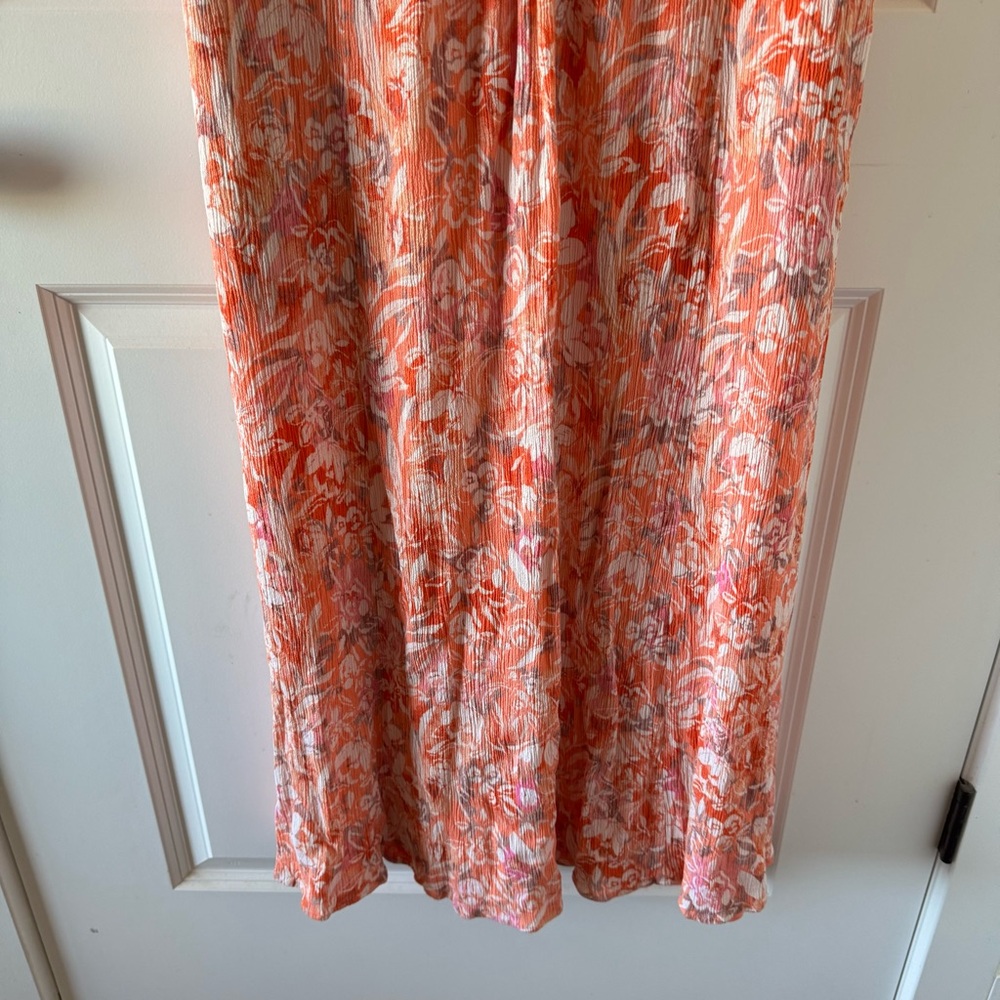 Torrid Crinkle Gauze Lace Up Dress - Picture 3 of 14